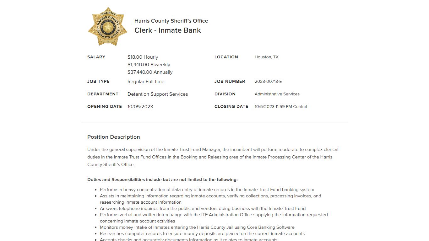 Job Bulletin - GovernmentJobs.com